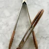 Acacia Wood Tongs, Set of 2