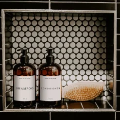 Amber Plastic Shampoo - 16 oz