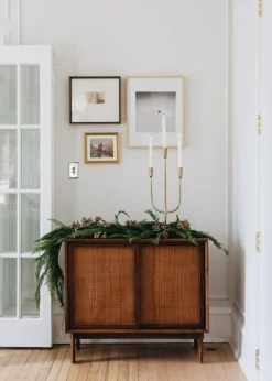 Antique Gold Candelabra Candle Holder