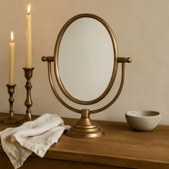 Austine Framed Mirror on Stand