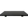Black Rectangular Wood Tray