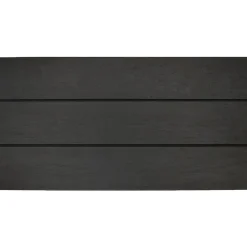 Black Rectangular Wood Tray