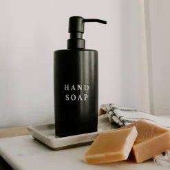 Black Stoneware Hand Soap - 15 oz