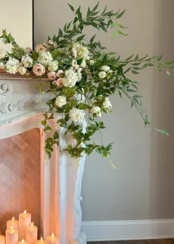 Blooming Ranunculus Flowers in Blush