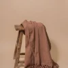 BLUSH THROW BLANKET