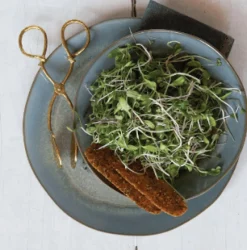 Brass Leaf Tongs - Sweet Water Decor