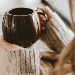 Brown Pumpkin 19 oz Mug