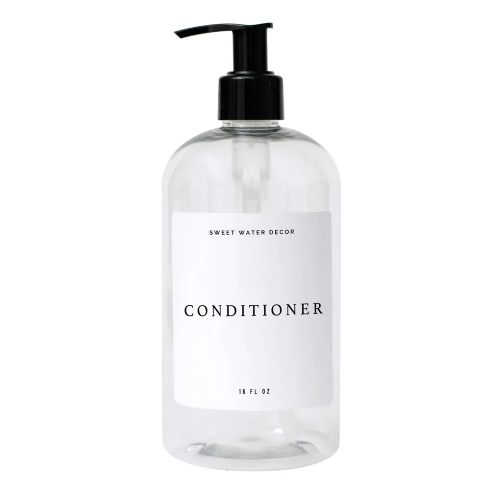 Clear Plastic Conditioner - 16 oz