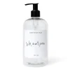 Clear Plastic Shampoo - 16 oz