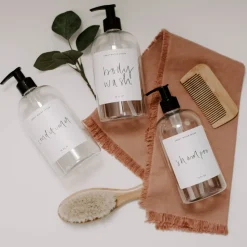 Clear Plastic Shampoo - 16 oz