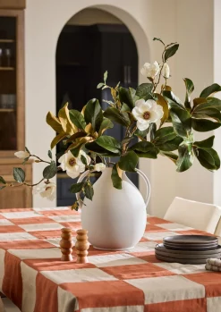 Cream Magnolia Fake Flower Branch