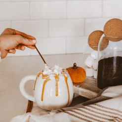 Cream Pumpkin 19 oz Mug
