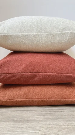 Cream Sherpa Lumbar Pillow Cover