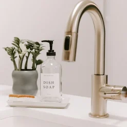 CREAM STONEWARE TRAY