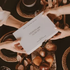 Delft stemless Wine Glass - Set of 2