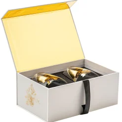 Delft stemless Wine Glass - Set of 2