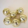 Gold Disco Ball Ornaments - Sweet Water Decor