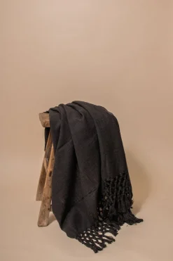 Graphite Throw - Sweet Water Decor