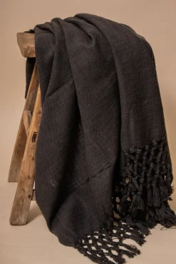 Graphite Throw - Sweet Water Decor