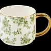 Green Delft 14 oz Mug