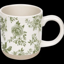 Green Delft 14 oz Mug