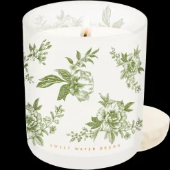 Green Floral - 12 oz