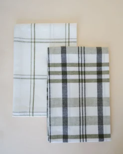 Grid Tea Towel set - Sweet Water Decor