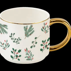 Holiday Greenery 14 oz Mug