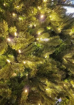 Noble Fir Pre-Lit LED Christmas Tree with White Lights