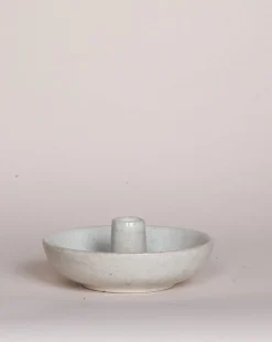 Ollie Stoneware Dish with Toothpick Holder