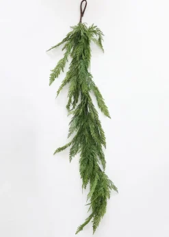 Real Touch Lebanon Cedar Holiday Table Garland - 48" - Sweet Water Decor