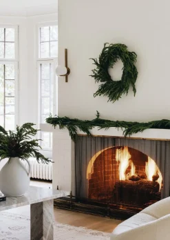 Real Touch Norfolk Pine Garland - 60