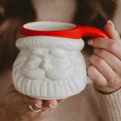 Red Hat Santa 19 oz Mug