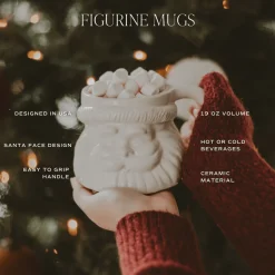 Red Hat Santa 19 oz Mug