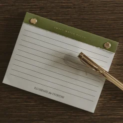 Small Gold Rivet - Green