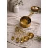 Solid Gold Measuring Cups & Spoons, Set of 9
