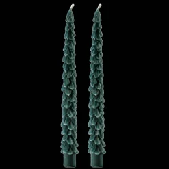 Tree Taper Candles - Set of 2