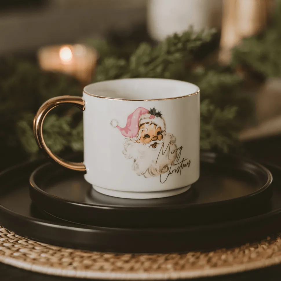 Vintage Santa 14 oz Mug
