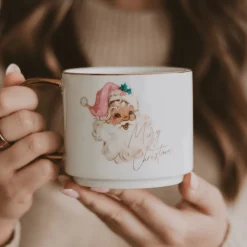 Vintage Santa 14 oz Mug